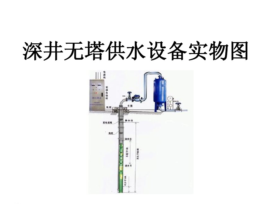 洪江井泵无塔式供水设备